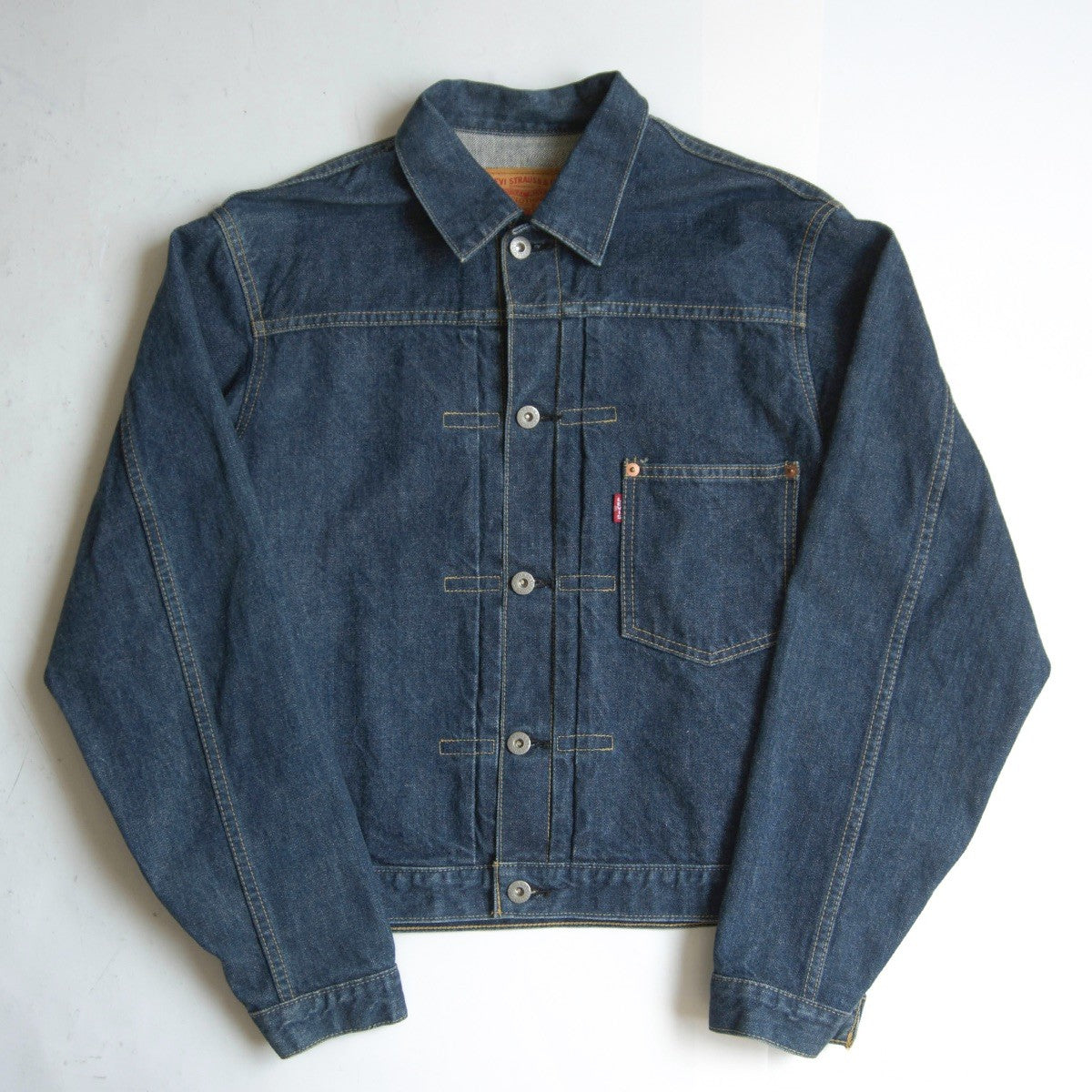 LEVI'S 1st 506XX Big E Made in Japan Denim Jacket Size 40