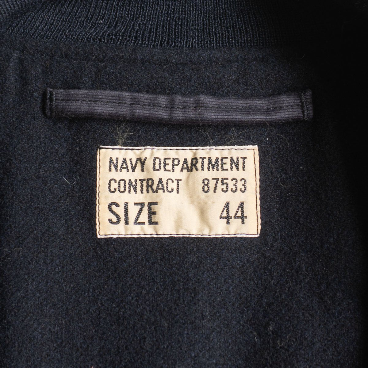 BUZZ RICKSON'S Jungle Cloth Zip Deck Jacket Size 44