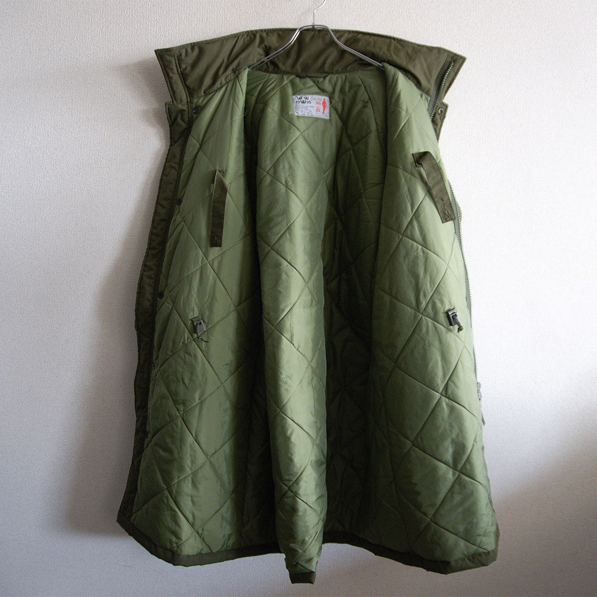SWEDISH ARMY 90s M90 Quilted Parka Coat Size 180