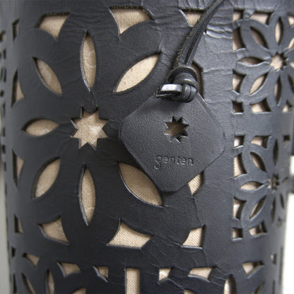 GENTEN Cutwork Leather Shoulder Bag Size ONE SIZE