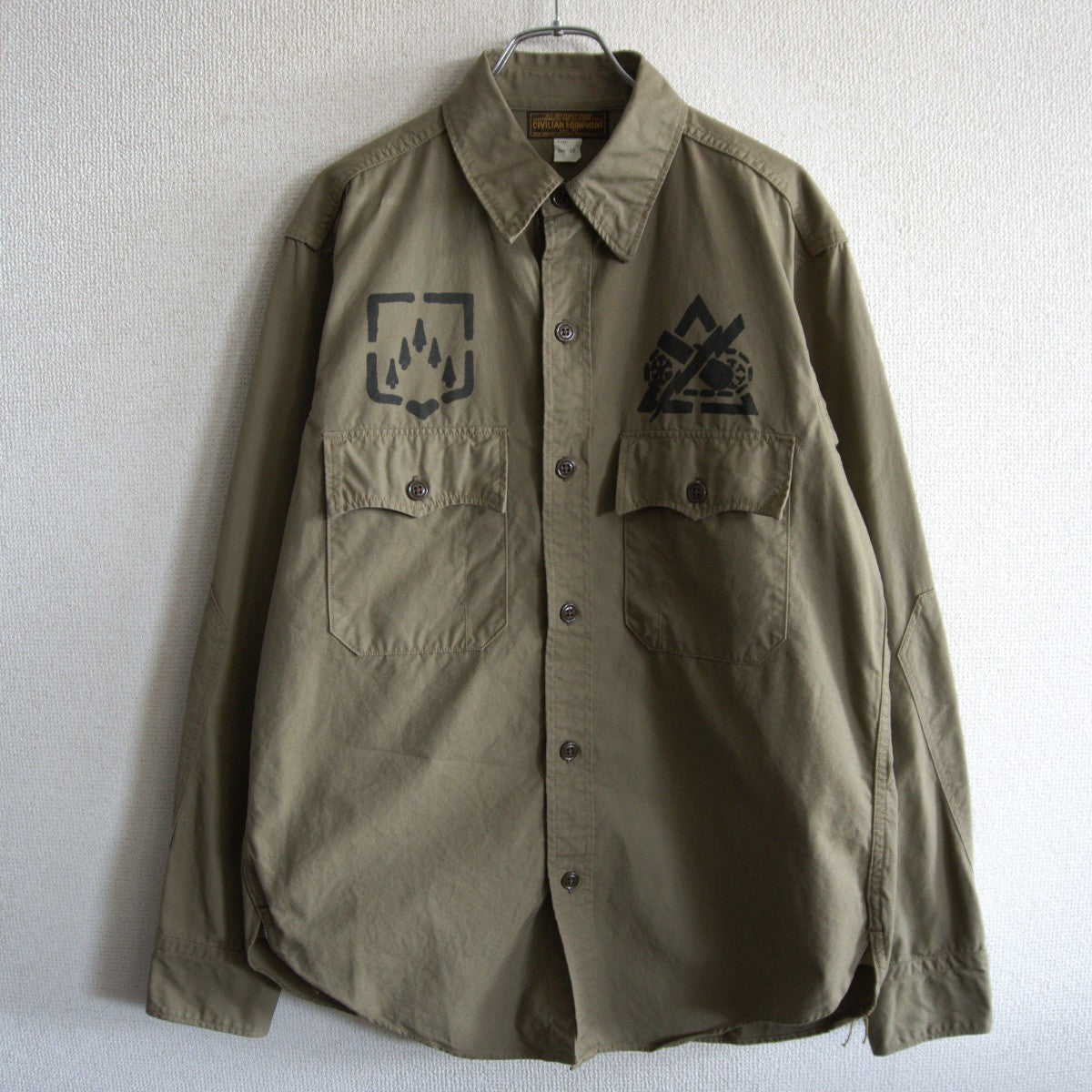 FREEWHEELERS UNION SPECIAL OVERALLS Officer Shirt Size 16