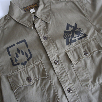 FREEWHEELERS UNION SPECIAL OVERALLS Officer Shirt Size 16