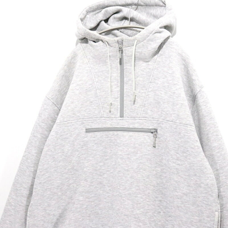 DAIWA PIER39 Tech Sweat Anorak Hoodie Gray Size M