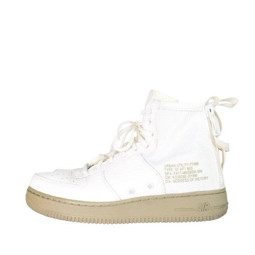 NIKE SF-AF1 Mid "Ivory/Neutral Olive" Sneakers Size 26.5cm