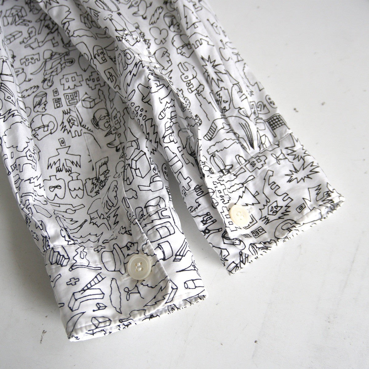 COMME des GARCONS HOMME 00s All-Over Print Shirt Size L
