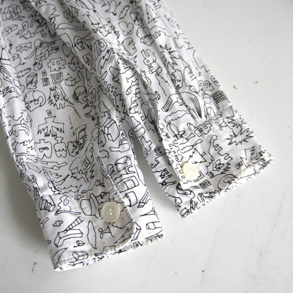 COMME des GARCONS HOMME 00s All-Over Print Shirt Size L