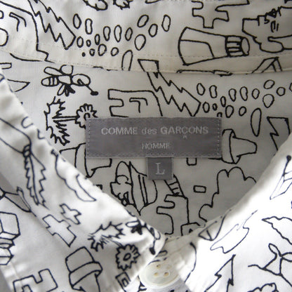 COMME des GARCONS HOMME 00s All-Over Print Shirt Size L