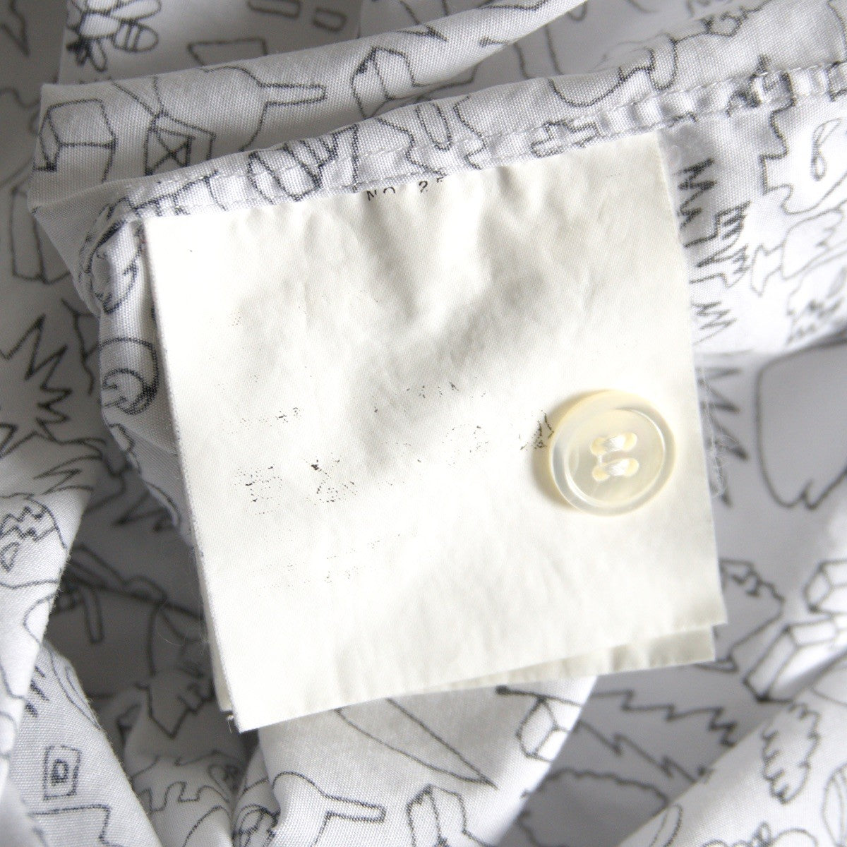 COMME des GARCONS HOMME 00s All-Over Print Shirt Size L
