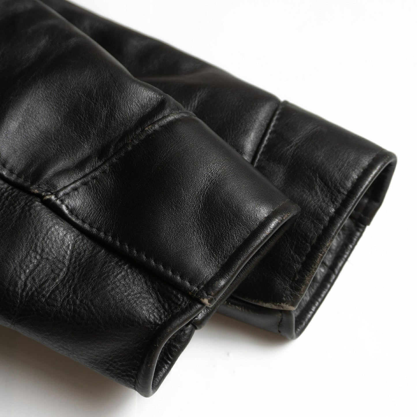 SCHOTT AT104 Policeman Leather Jacket Size 40