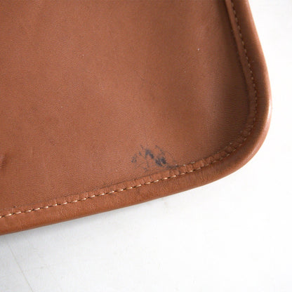 OLD COACH Brown Bucket Leather Shoulder Bag Size ONE SIZE