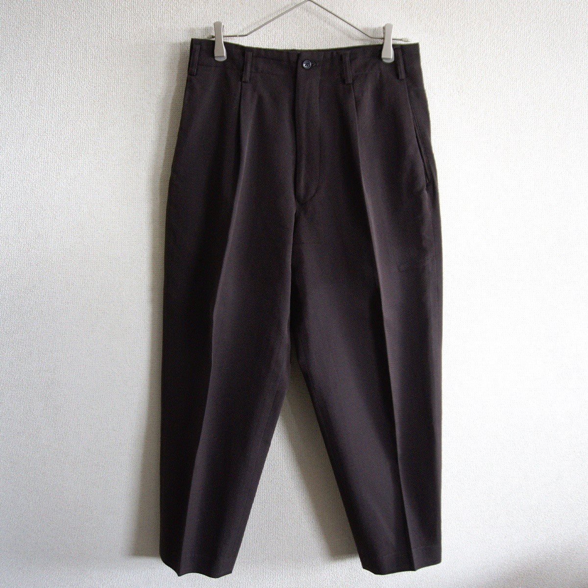 Y's for men Wide Tapered Slacks Brown Size 2