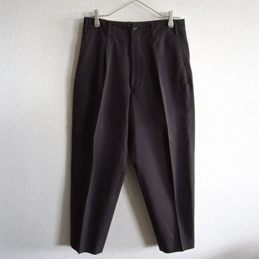 Y's for men Wide Tapered Slacks Brown Size 2