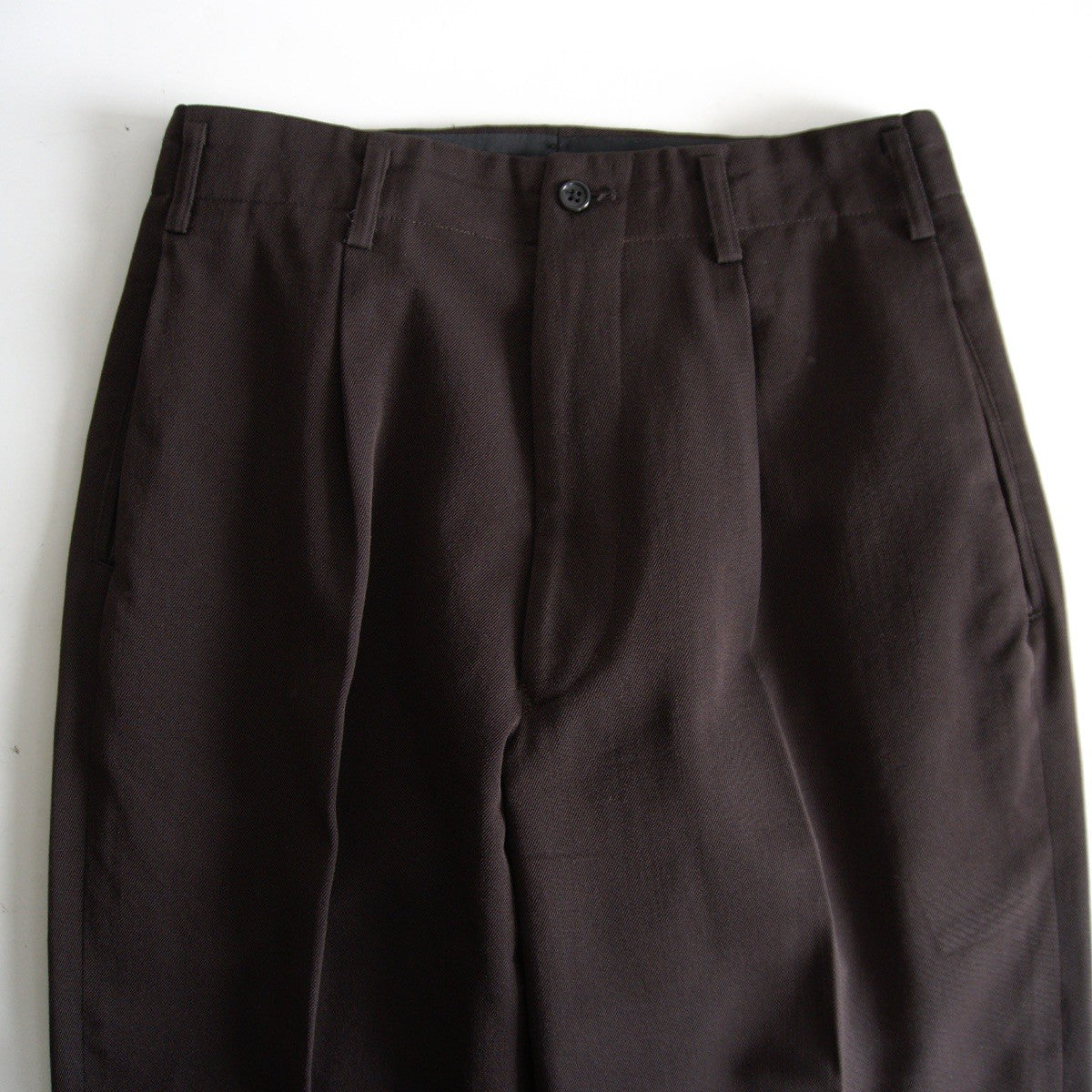 Y's for men Wide Tapered Slacks Brown Size 2