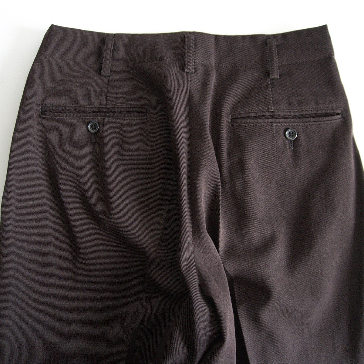 Y's for men Wide Tapered Slacks Brown Size 2
