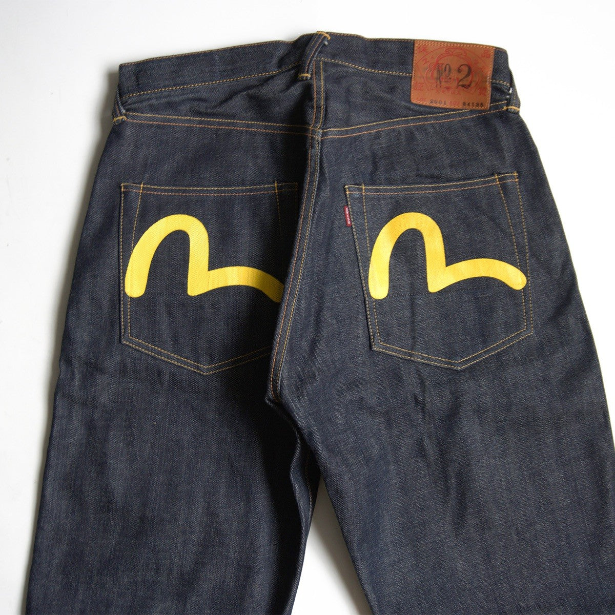 EVISU Lot.2001 Seagull Denim Jeans Size 34×35
