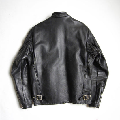 SCHOTT 641 Single Rider Leather Jacket Boa Liner Size M