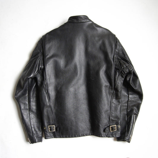 SCHOTT 641 Single Rider Leather Jacket Boa Liner Size M