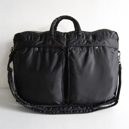 PORTER Tanker Nylon 2-Way Shoulder Bag Black Size ONE SIZE