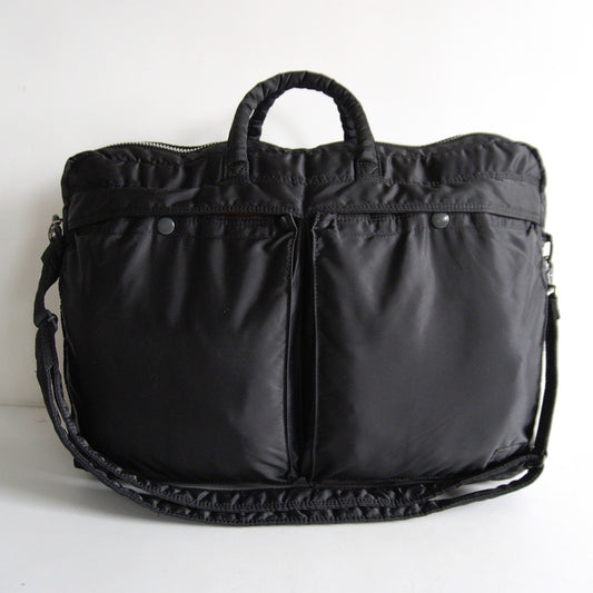 PORTER Tanker Nylon 2-Way Shoulder Bag Black Size ONE SIZE
