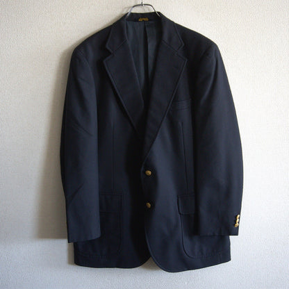BROOKS BROTHERS Navy Gold Button Ivy Look Blazer Size A7