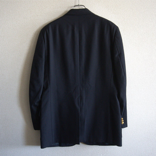BROOKS BROTHERS Navy Gold Button Ivy Look Blazer Size A7