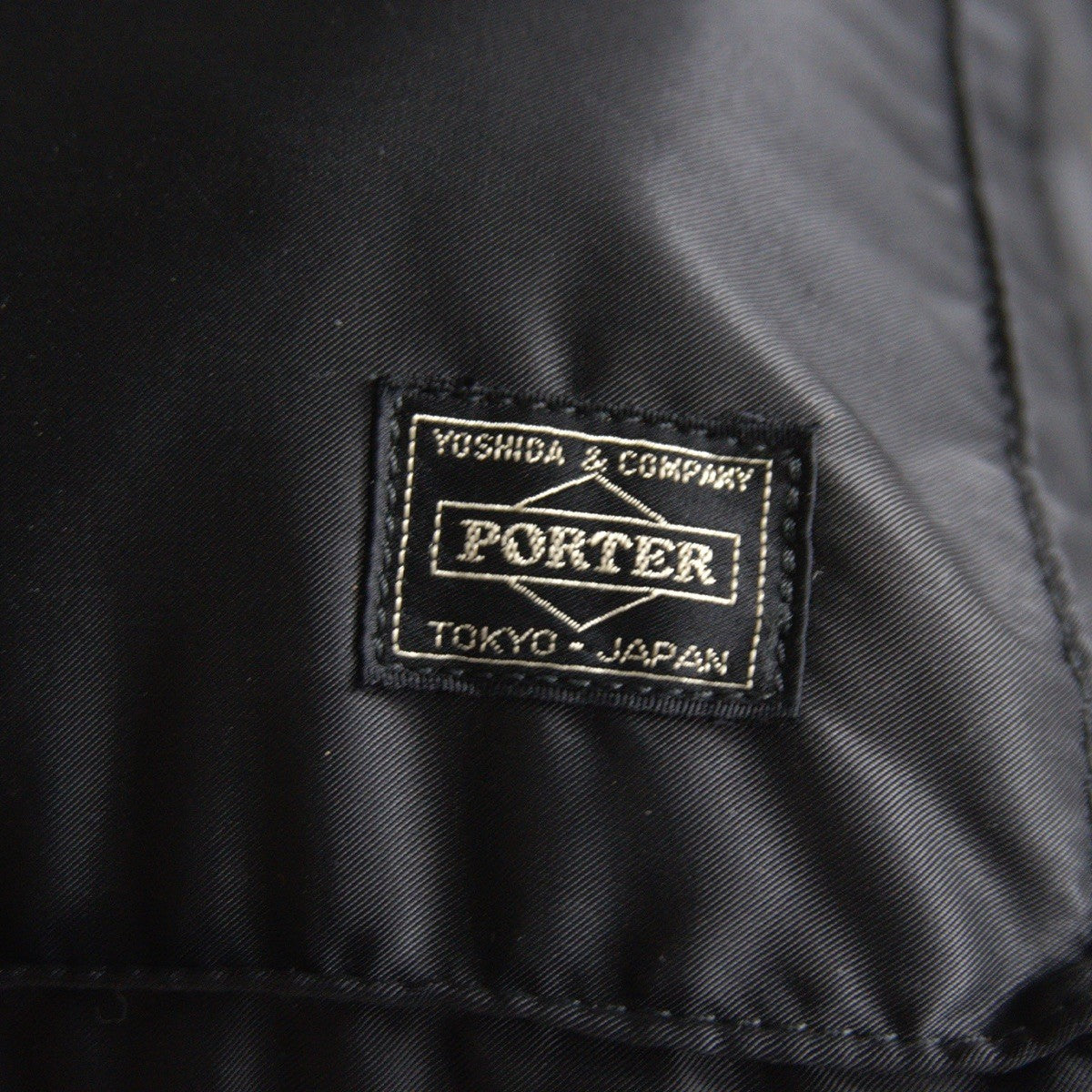 PORTER Tanker Nylon 2-Way Shoulder Bag Black Size ONE SIZE