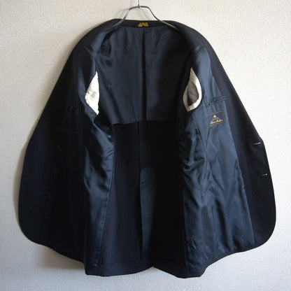 BROOKS BROTHERS Navy Gold Button Ivy Look Blazer Size A7