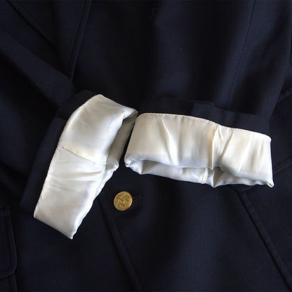 BROOKS BROTHERS Navy Gold Button Ivy Look Blazer Size A7
