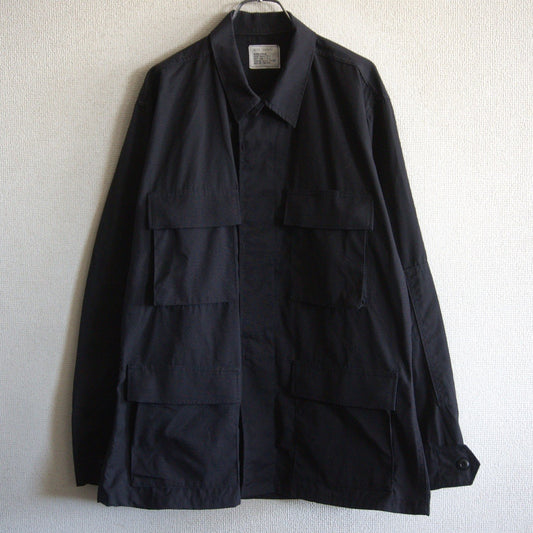 US ARMY 90s BLACK357 Ripstop BDU Jacket Size MEDIUM-REGULAR