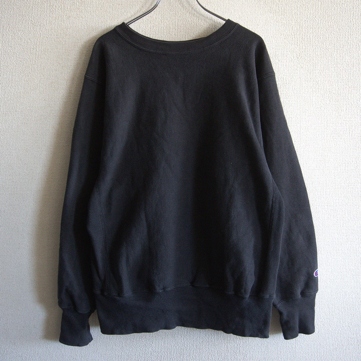 CHAMPION Reverse Weave Error Sweatshirt Black Size M