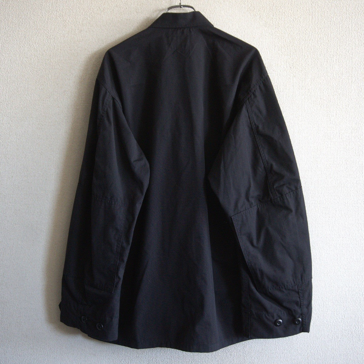 US ARMY 90s BLACK357 Ripstop BDU Jacket Size MEDIUM-REGULAR