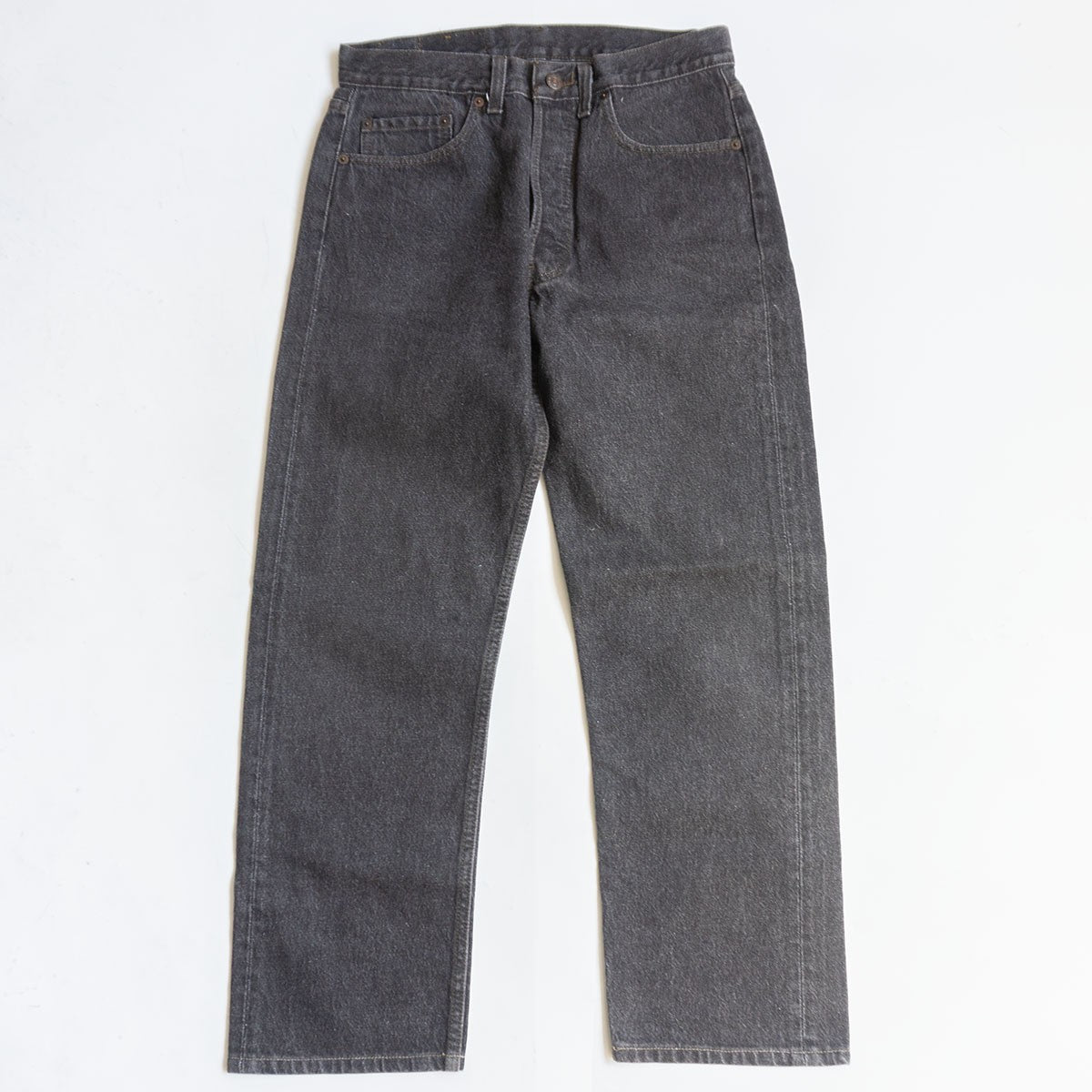 LEVI'S 90s USA 501 Black Pre-Dyed Jeans Size 32×34