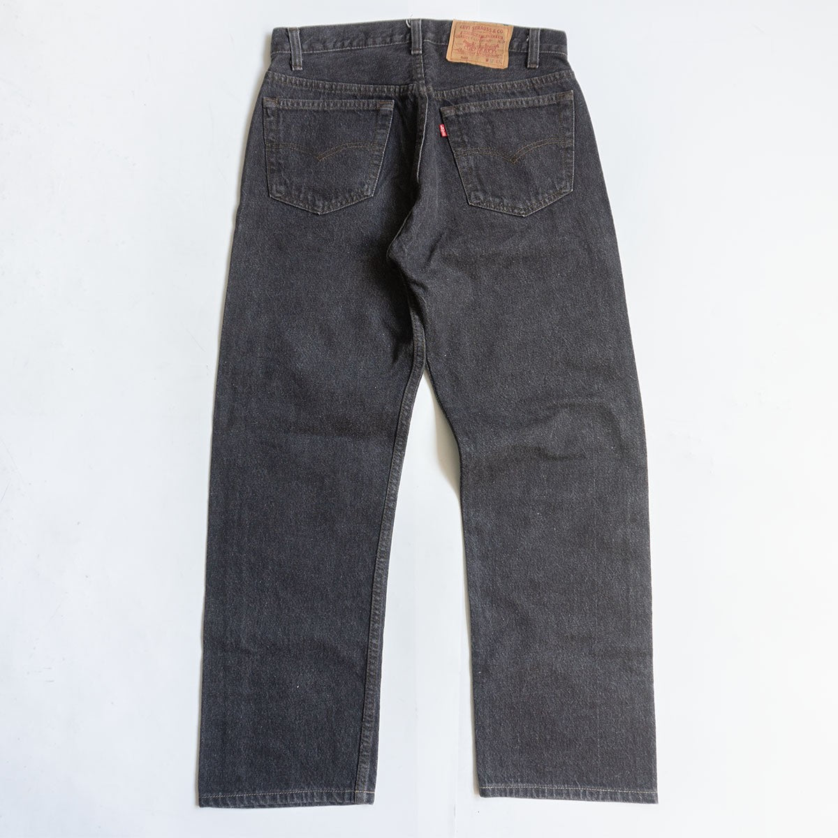 LEVI'S 90s USA 501 Black Pre-Dyed Jeans Size 32×34