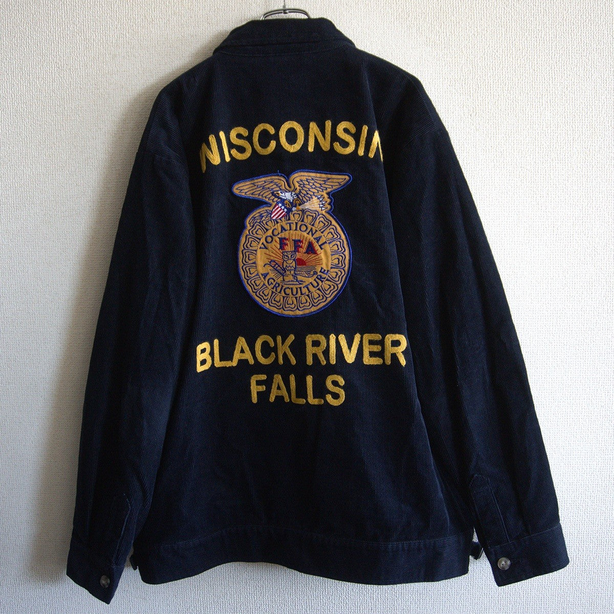 HOUSTON FFA Farmers Work Jacket Navy Size XXL