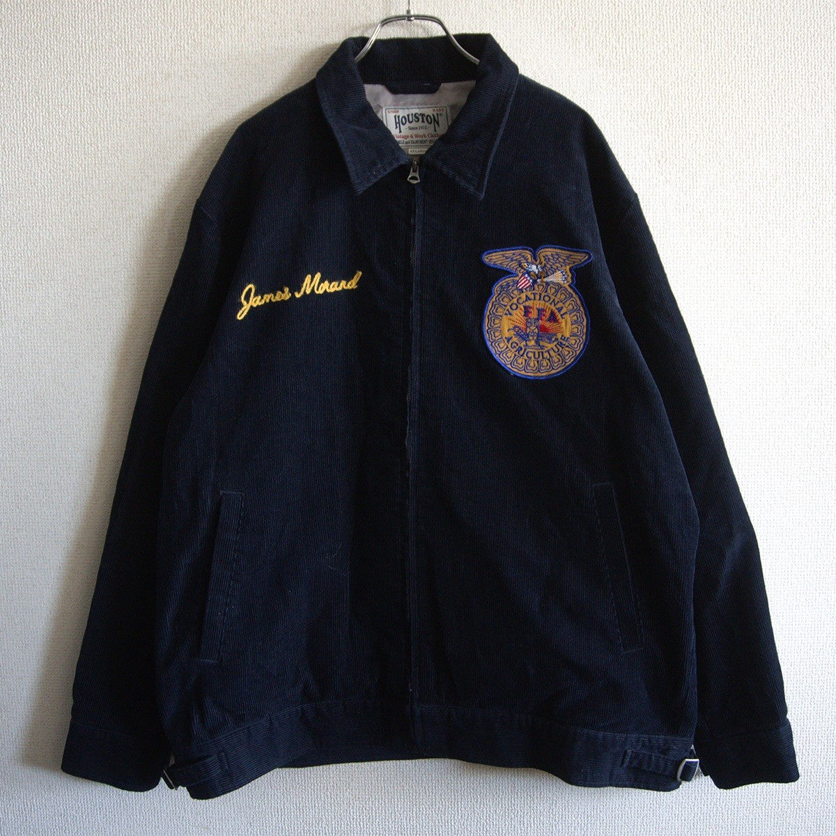 HOUSTON FFA Farmers Work Jacket Navy Size XXL