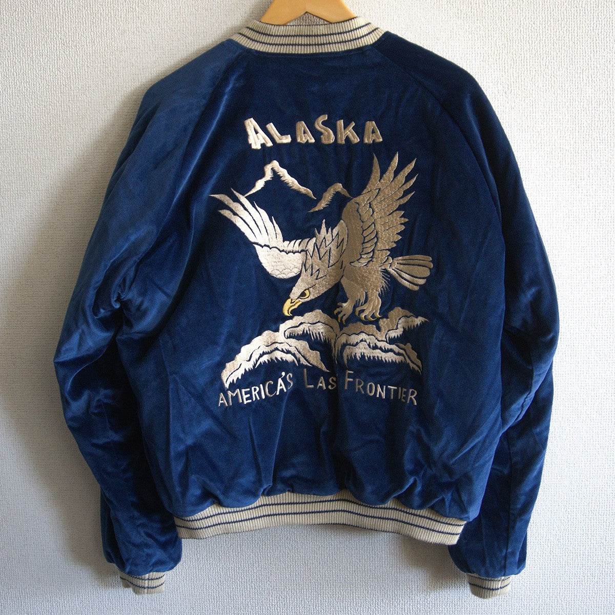 TAILOR TOYO Velveteen Reversible Souvenir Jacket Size XXL