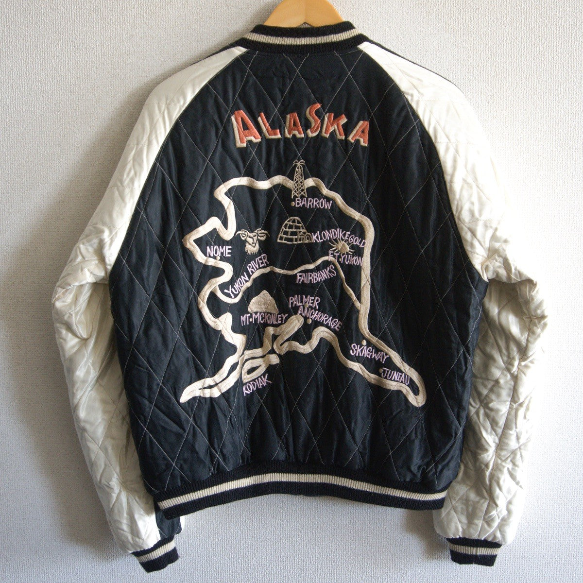 TAILOR TOYO Velveteen Reversible Souvenir Jacket Size XXL