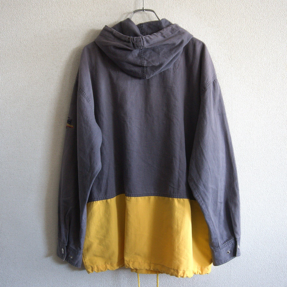 OLD STUSSY 90s USA Half-Zip Anorak Jacket Size S