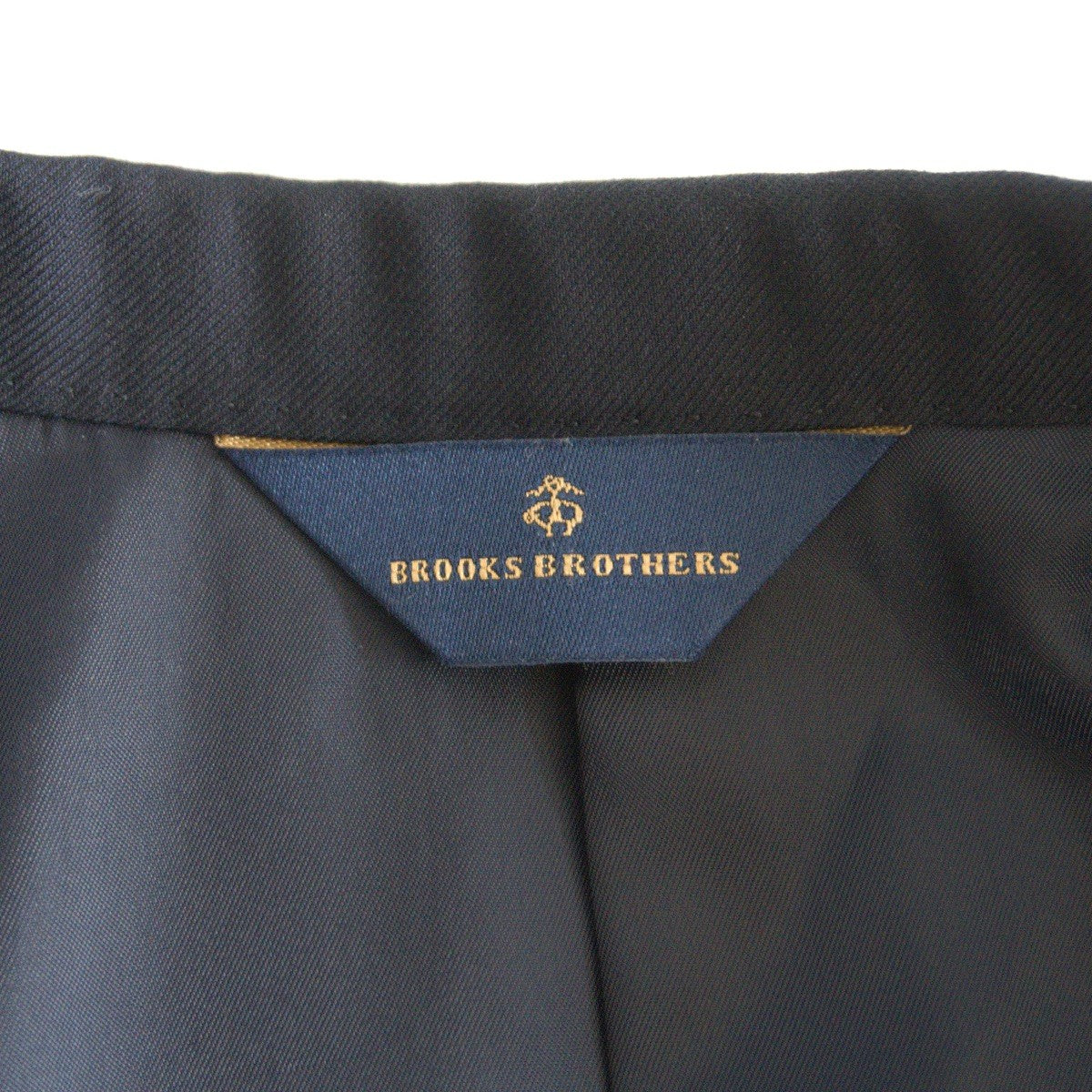 BROOKS BROTHERS Navy Gold Button Ivy Look Blazer Size 36SHT