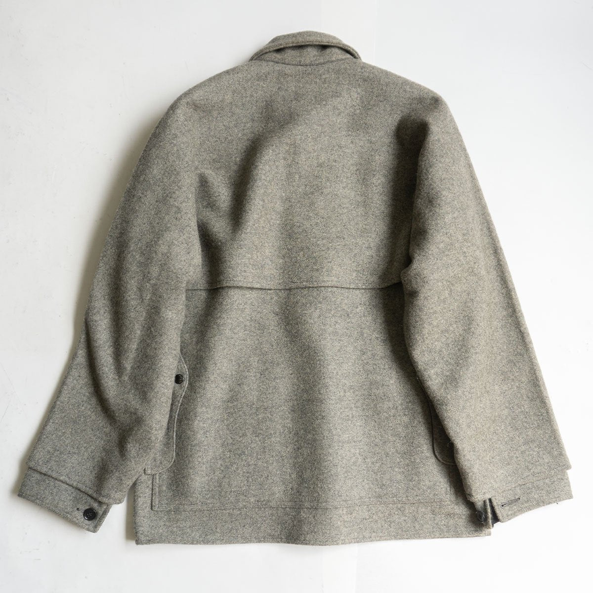 FILSON Wool Double Mackinaw Cruiser Jacket Gray Size 40