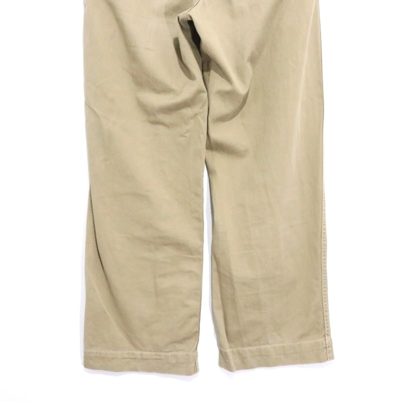 USMC 40s M-41 Military Chino Pants Beige Size W28