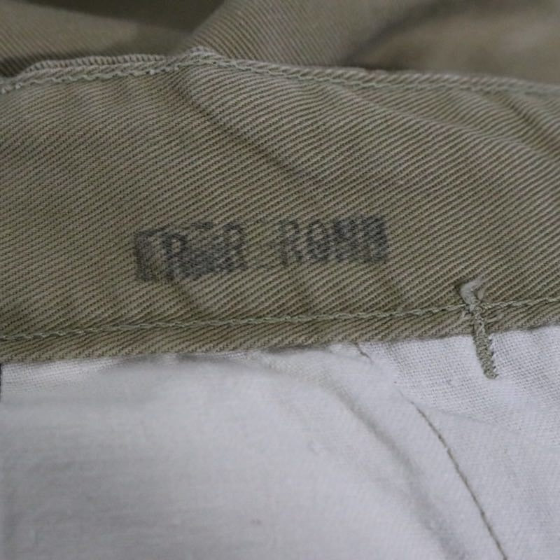USMC 40s M-41 Military Chino Pants Beige Size W28