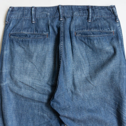 RRL Vintage Wash Denim Trouser Size 32×30