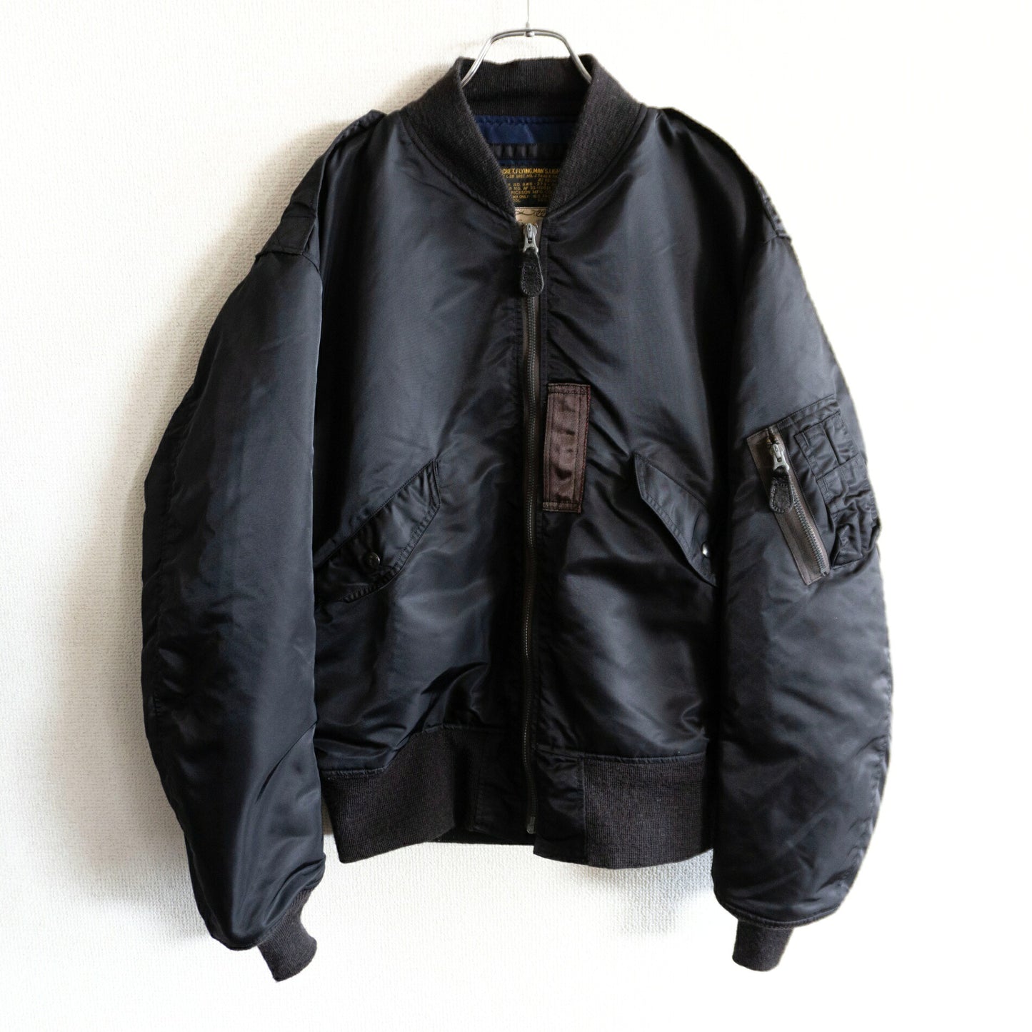 BUZZ RICKSON William Gibson L-2B Flight Jacket Black Size 42