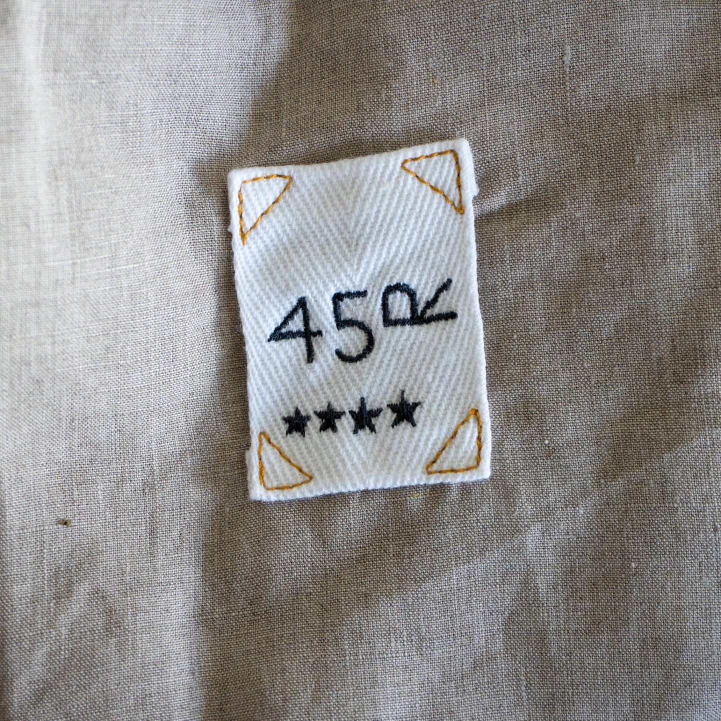 45R Linen Silk Cotton Tweed Vest Size L