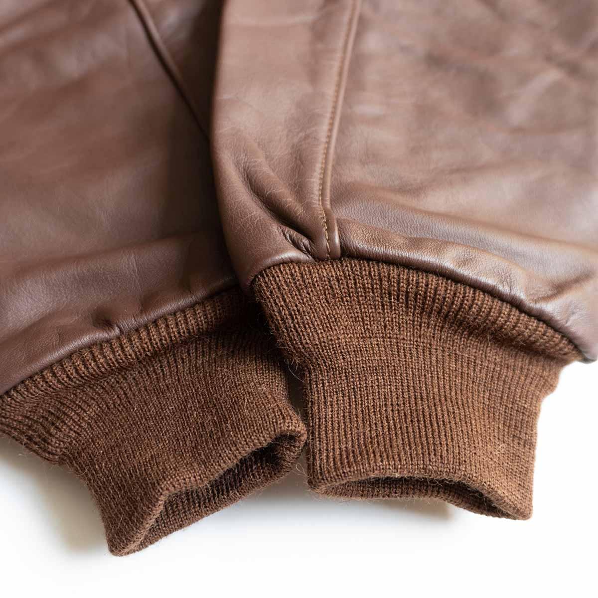 SEFTON CLOTHING CO. A-2 Leather Flight Jacket Brown Size 40