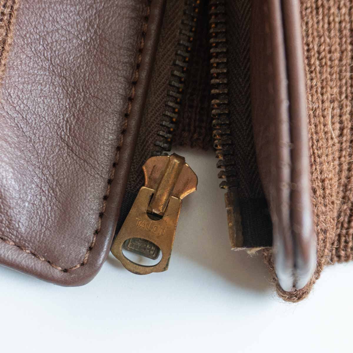 SEFTON CLOTHING CO. A-2 Leather Flight Jacket Brown Size 40