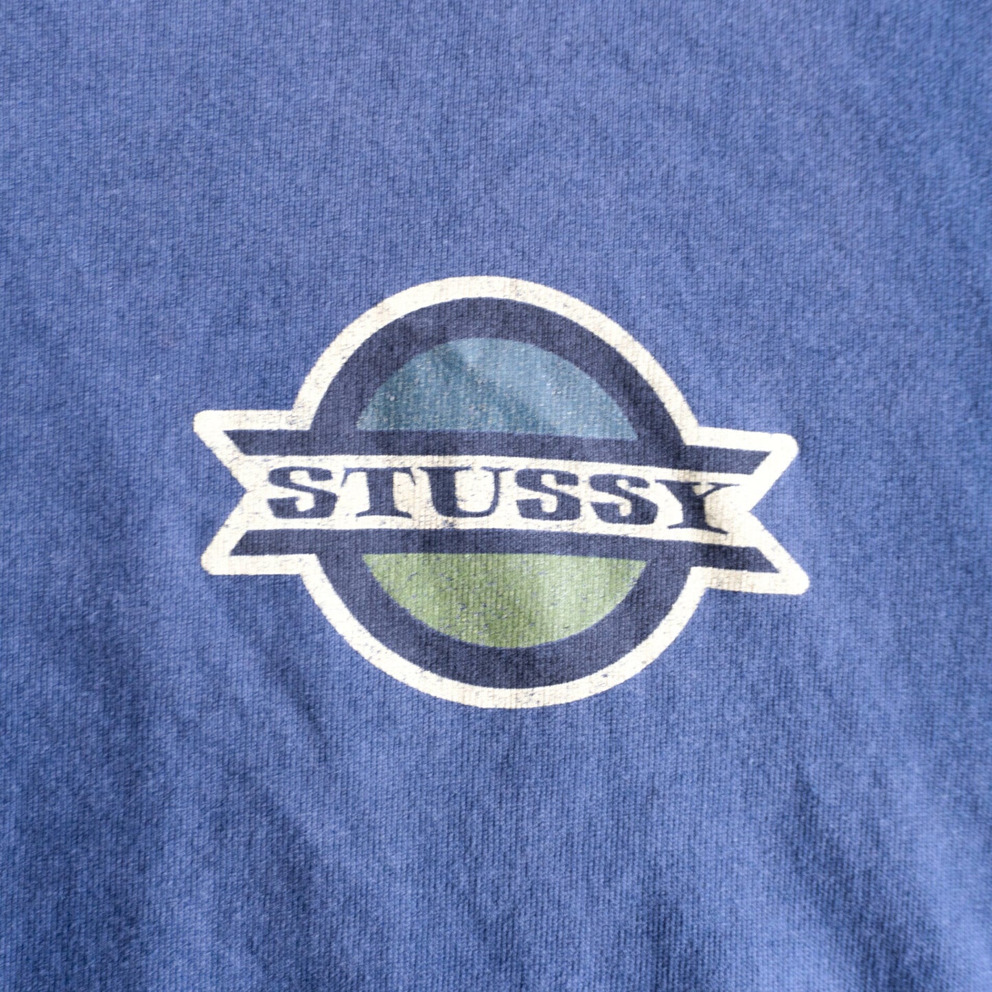 OLD STUSSY 90s USA Pullover Hoodie Size L