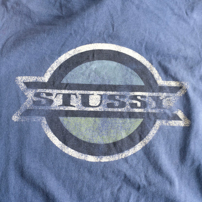 OLD STUSSY 90s USA Pullover Hoodie Size L