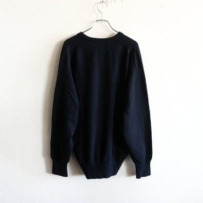 COMME des GARCONS HOMME 80s V-Neck Knit Black